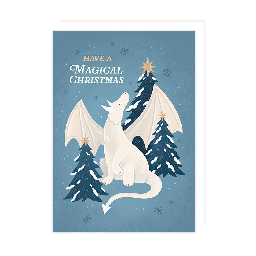 Dragons Christmas Card Pack - 6 Cards