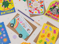 Kids Congratulations Card | Colourful Fireworks Card