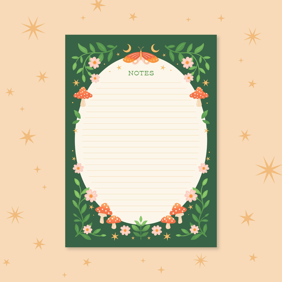 Forest Realm Notepad – Literature Stationery Gifts