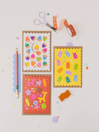 Balloon Parade Kids Birthday Card | Animal Birthday Card