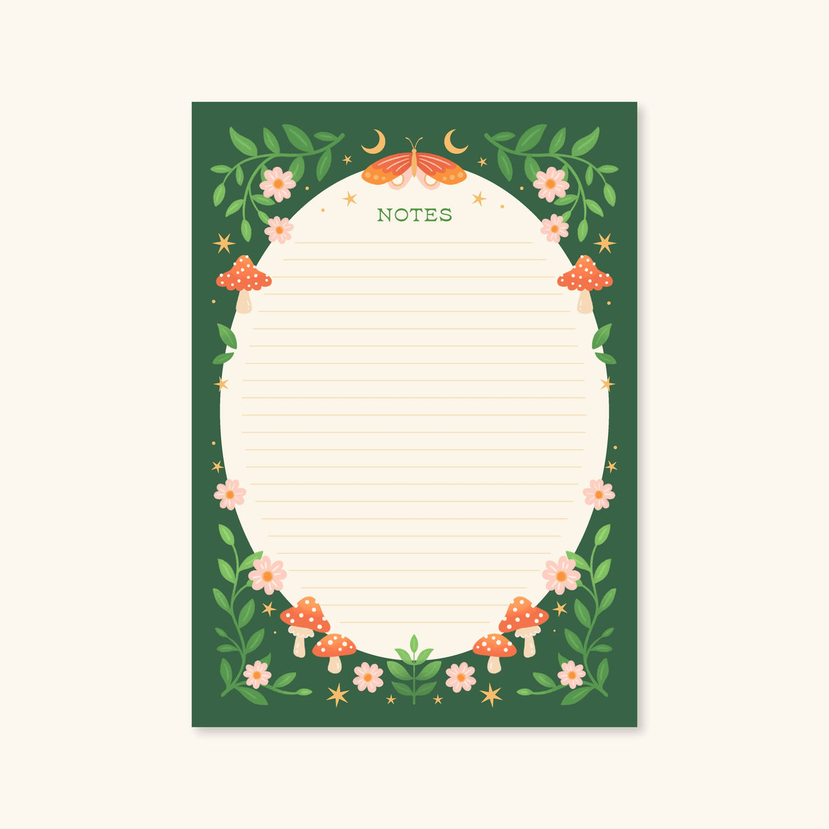 Forest Realm Notepad – Literature Stationery Gifts