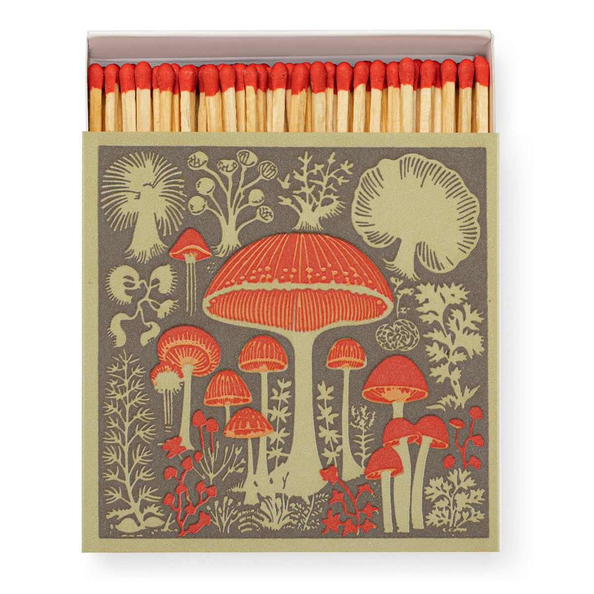 Mushroom | Square - Safety Matches