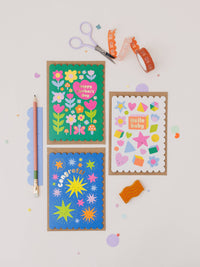 Kids Congratulations Card | Colourful Fireworks Card