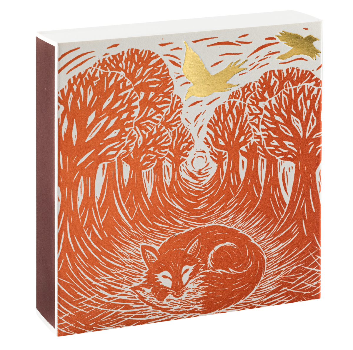 Woodland Fox | Square - Safety Matches