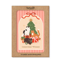 Christmas Cats, Boxed Christmas Card Packs