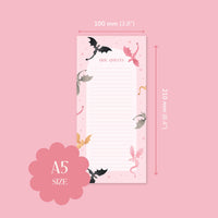 Side Quests List Pad – Fantasy Stationery Gifts