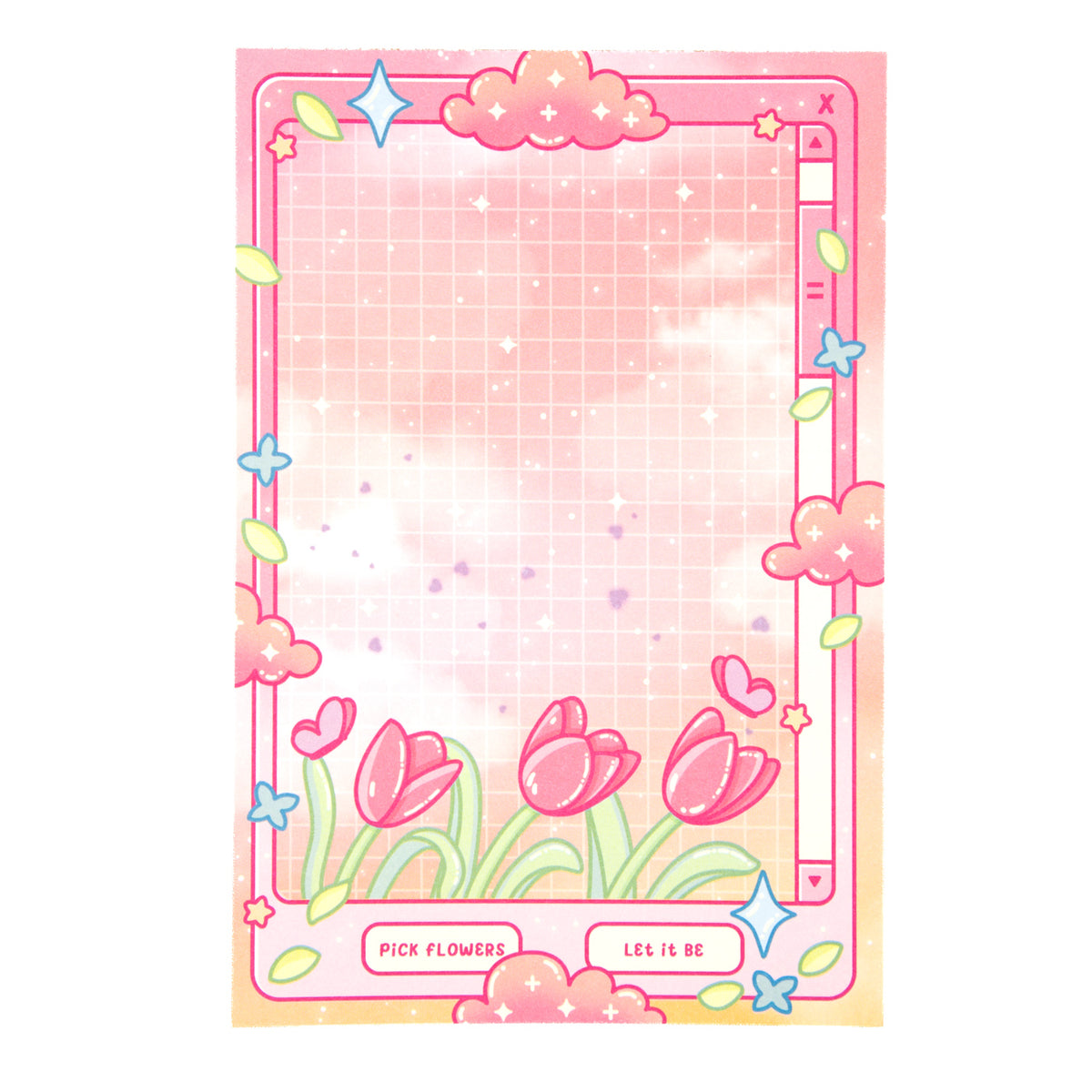Tulip Dreams Notepad