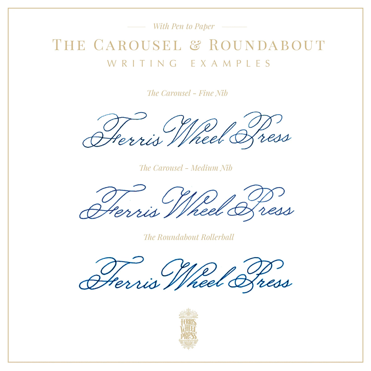The Carousel Fountain Pen - Lost in the Leaves