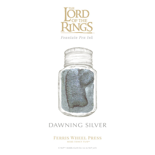 Fountain Pen Ink | Warner Bros. | The Lord of the Rings | Dawning Silver