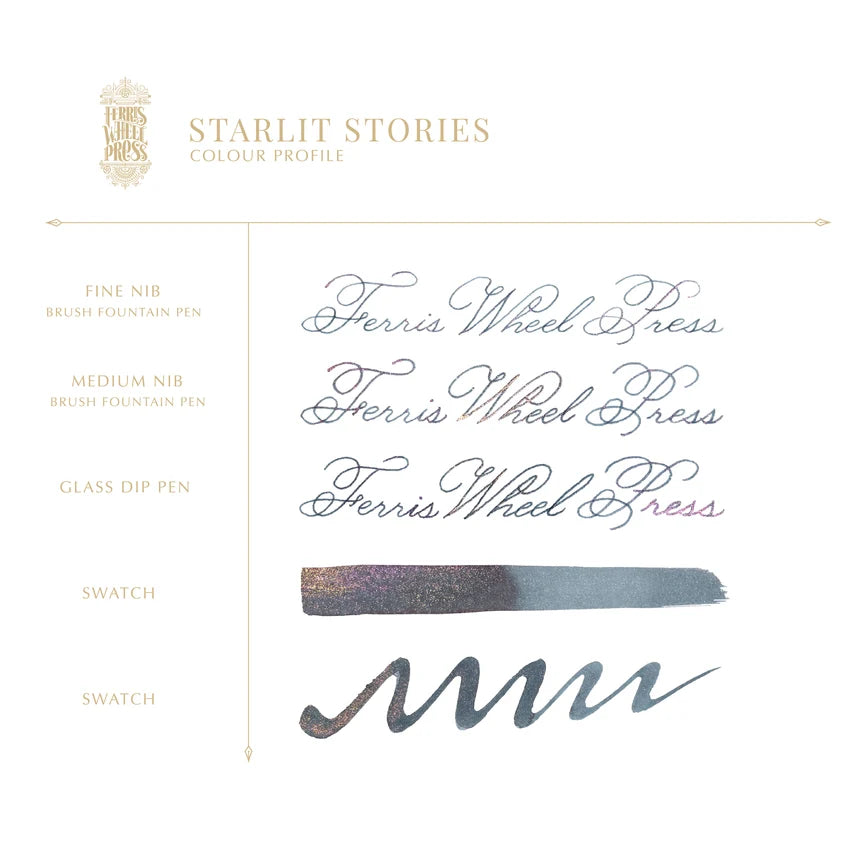 Fountain Pen Ink | FerriTales | Bestiary Series - Starlit Stories