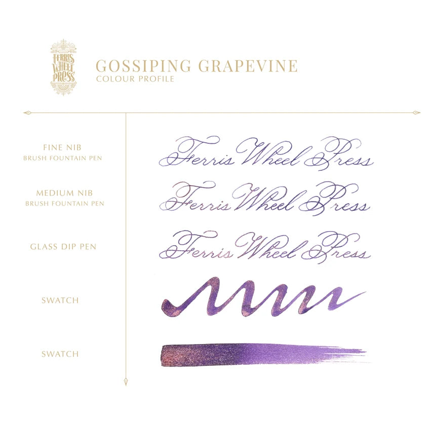 Fountain Pen Ink | Gossiping Grapevine