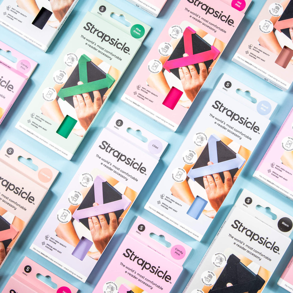 Strapsicle Kindle + Kobo straps