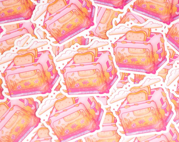 Toaster sticker