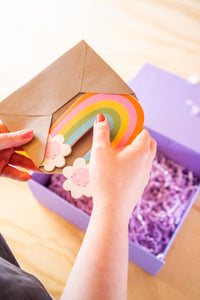 Rainbow greetings card
